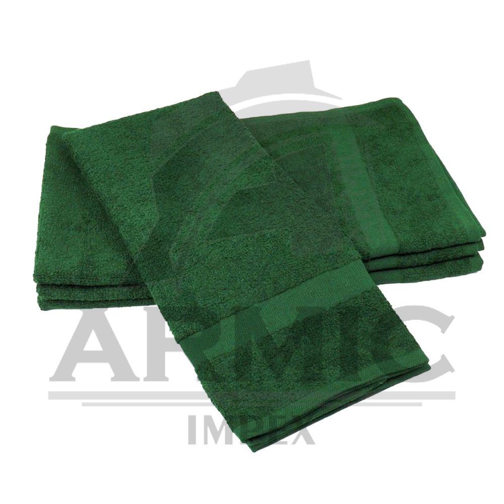 Green Color Bath & Hand Towels